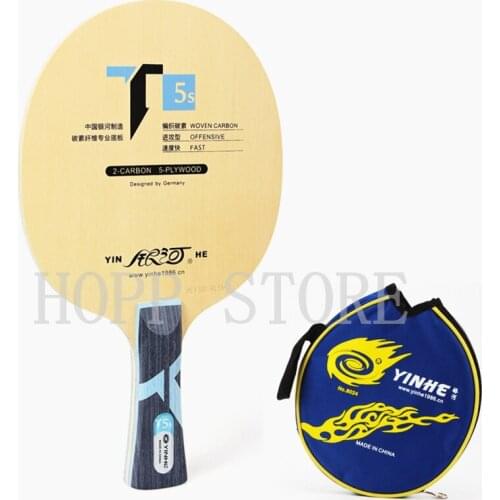 Genuine Yinhe/ Galaxy T-5S T5S Table Tennis Balde Carbon blade fast attack with loop ping pong game