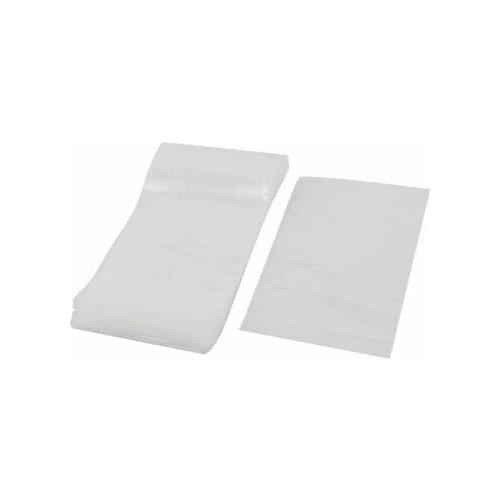 100 Pcs 7.8"x11.5" Ziplock Zip Lock Bags 2Mil Clear Poly Plastic Reclosable