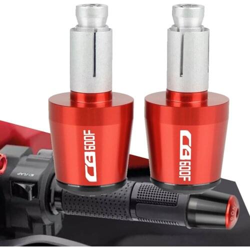 Motorcycle Handle Bar Grips Hand Caps End Plugs Counterweight grip Moto FOR HONDA CB600F HORNET CB600F 1998 1999 2000 2001-2013