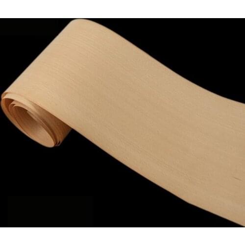 2pcs L:2.5Meters Width:200mm Thickness:0.2mm Natural Red Beech Veneer Manual Furniture Veneer