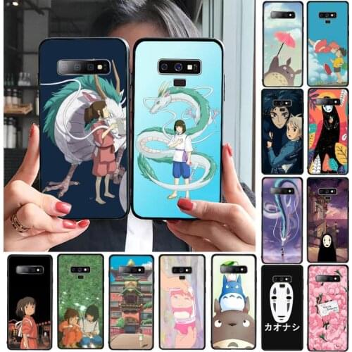 Spirited Away Ghibli Miyazaki Hayao Japan anime Comics Phone Case for samsung A 50 51 71 31 21 30 S 20 9 note 20 J4 2018