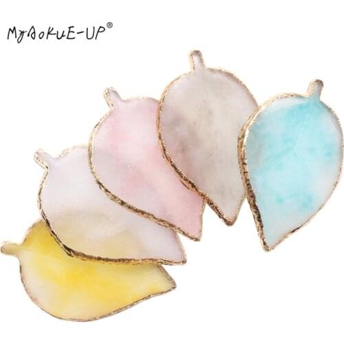 1 pc Resin Leaf-like Lashes glue Holder Pallet Eyelash Extension Stand Pallet Pad Makeup Tools