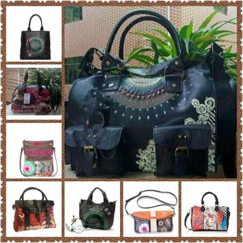 2020 Spain Brand Hot Style Ladies Embroidered Shoulder Bag Ladies Luxury Brand Carry Bags Crossbody Bag for Women Handbag. Mess