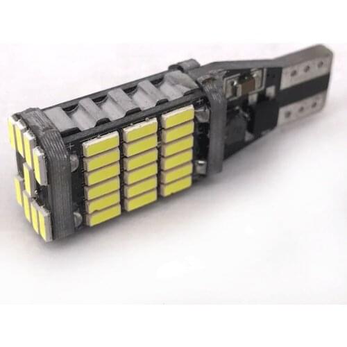 6PCS T15 T10 W16W 45 SMD 4014 LED canbus Auto Additional Brake Lamp Backup styling Reverse tail Light Car sLight White DC12V 24v