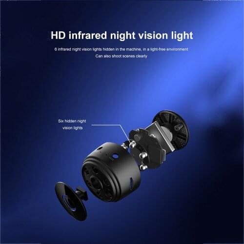 A9 1080P Wifi Mini Camera Home Security P2P Camera WiFi Night Vision Wireless Surveillance Camera Remote Monitor Phone App