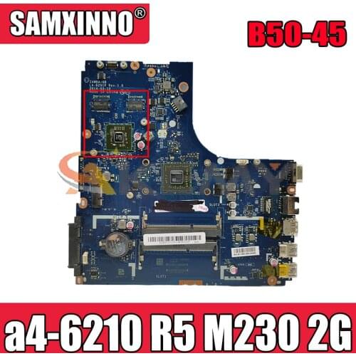 Akemy For Lenovo B50-45 n50-45 la-b291p Laptop Motherboard CPU a4-6210 R5 M230 2G DDR3 100% Test OK