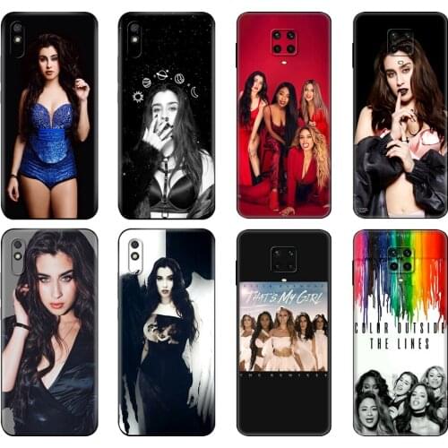 Black tpu Case For Xiaomi Redmi 7A 8 8A 9 9A 9C Case Redmi Note 8T 8Pro Note 9 9S 9 Pro Case 5h Fifth Harmony Lauren Jauregui 7