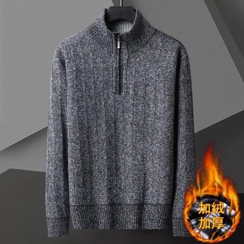 DYB&ZACQ Mens Wool Sweaters
