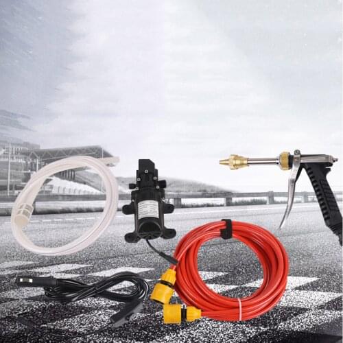 Car Wash 12V Car Washer Gun Pump High Pressure Cleaner Car Care Portable Washing Machine Electric Cleaning Auto Device