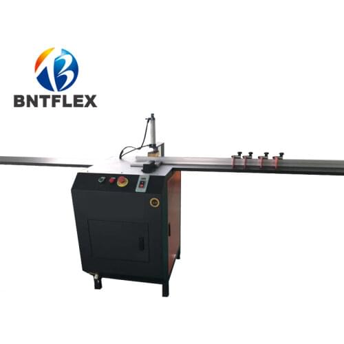Inlaid decorative strip cutting angle machine, aluminum alloy T-shaped U profile, continuous V-cut angle saw