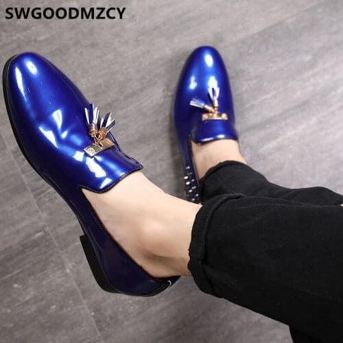 Loafers Men Party Shoes Dress Shoes Men Wedding Shoes Men Coiffeur Zapatos De Vestir Para Hombre Scarpe Uomo Eleganti Ayakkabi