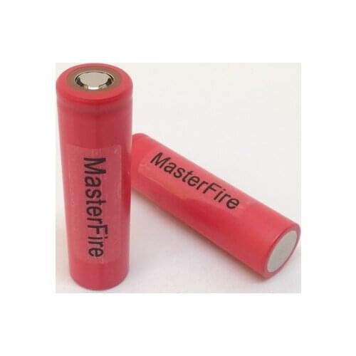 MasterFire 2pcs/lot Original Sanyo 18650 NCR18650BF high capacity 3400mAh Lithium 3.7v Battery Rechargeable Batteries Cell