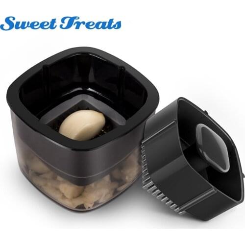 Sweettreats Multifunction Garlic Press Stainless Steel Ginger Grinding Garlics Planer Slicer Cutter Kitchen Tools