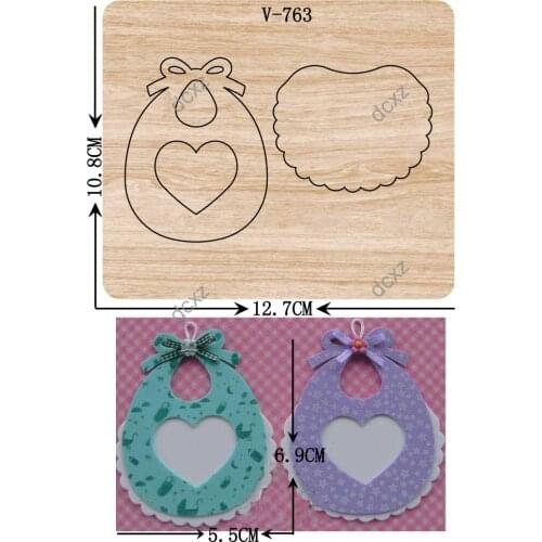 New apron wooden dies cutting dies for scrapbooking /Multiple sizes /V-763