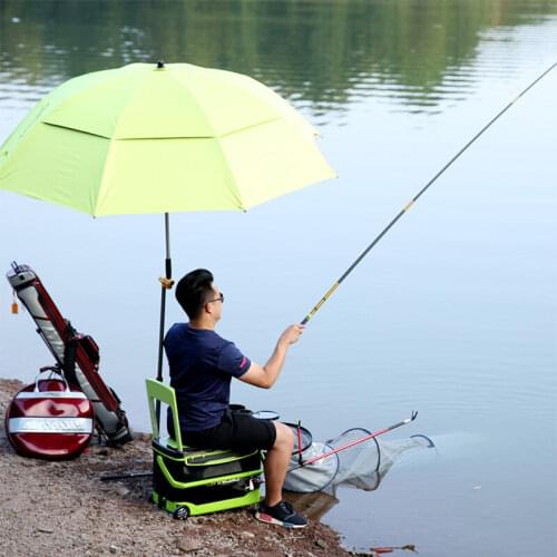 Portable Fishing Box Insulated Cooler with Handle and Wheels Multi-function Fishing Chair Foldable Backrest Large Capacity 32L