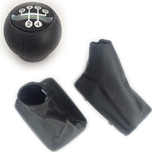 Gear Lever Boot Handbrake Grips Car Anti Slip Parking Hand Brake Boot gear shift knob For Opel CORSA C 01-06