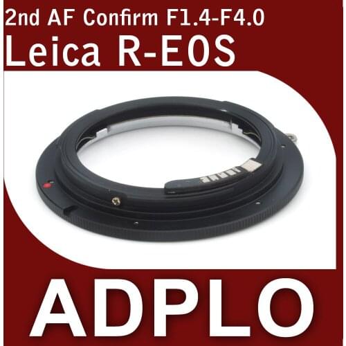 Pixco High-precision 2nd Adjustable AF Confirm Adapter Suit For Leica R to Canon 5D II 7D 600D 40D 50D 60D 60Da Camera