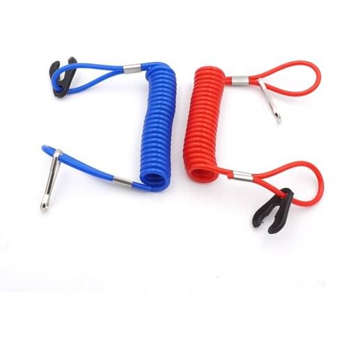 1pcs ATV Quad Kill Safety Tether Lanyard Cord For Stop Kill Switch Boat 4 Wheeler