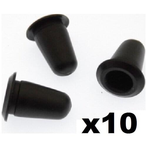 10x For Land Rover Plastic Grommet Plug- For Pillar Mouldings & Trims Freelander LR2