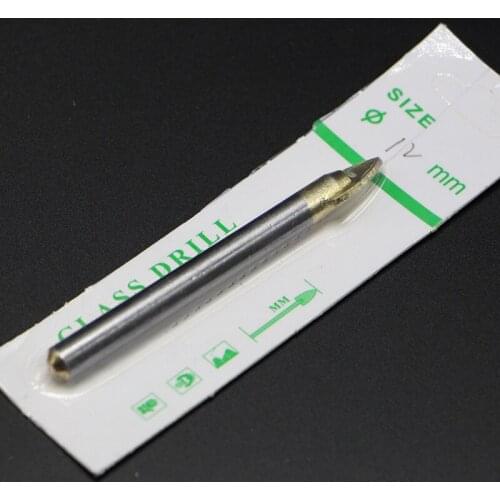 2Pcs/lot 12mm Glass Drill Bits Hole Saws Drilling Accessories for Ceramic Materials