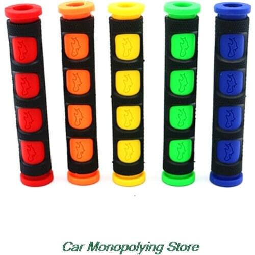 2pcs Motorcycle Handgrip Guard Cover Anti-Skid Handlebar Brake Grips Universal