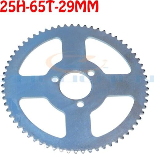25H-65T 29MMsprockets are suitable for 47CC 49CC Mini Moto ATV Quad Dirt Pit Pocket Bike