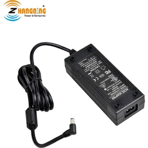 Power Supply 56V 120W for PoE injectors PoE Switch Or Other Devices with Power Cord. UL, FCC, GS, etc approvals Power Adapter