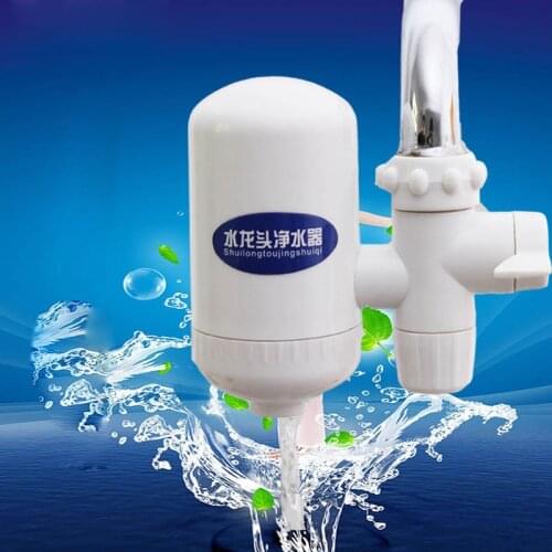 DMWD Water Purifier Kitchen Water Filter Faucet Healthy Ceramic Cartridge Tap Faucet Home Accessories 2 Sets