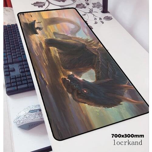 Monster hunter mousepad 700x300x3mm Personality Computer mouse mat gamer gamepad laptop gaming mousemat desk pad office padmouse