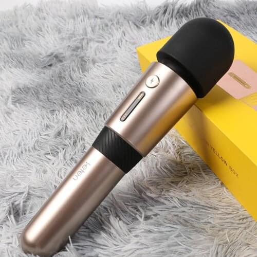 Leten Powerful Magic AV Wand 56mm Big Size Head Vibrator Body Massager Sex Toys For Women Anus Clitoris Stimulator G Spot Dildo
