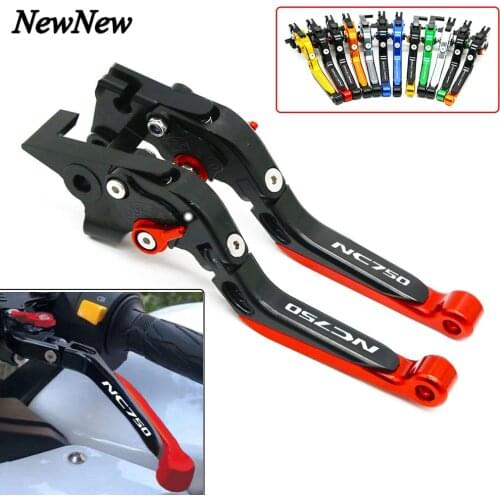 Motorcycle CNC Adjustable Folding Brake Clutch Levers Handle Grip For HONDA NC750 NC750 S/X NC750X NC700S NC700X NC700 2016-2019