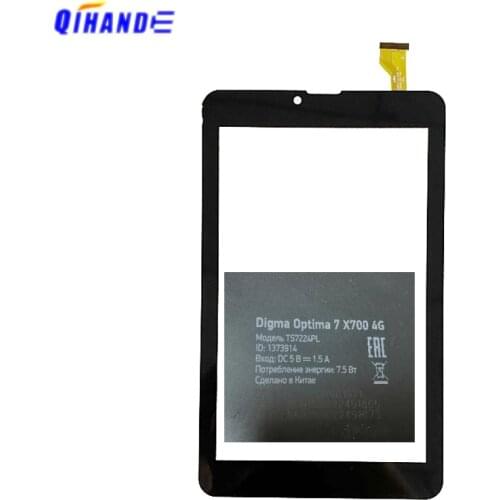 New 7'' Inch Touch Screen For Digma Optima 7 X700 4G TS7224PL Tablet PC Digitizer Glass Sensor Panel Repaire Multitouch Kids Tab
