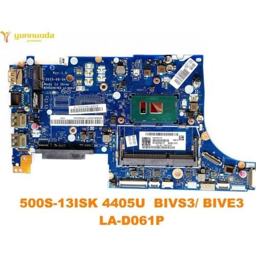 Original for Lenovo 500 -13ISK laptop motherboard 500S-13ISK BIVS3 BIVE3 LA-D061P tested good free shipping