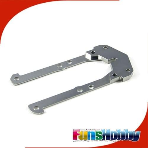 Motonica Front Chassis Protection P81RS3 EL. (grey anodized)#70129 EXCLUDE SHIPMENT