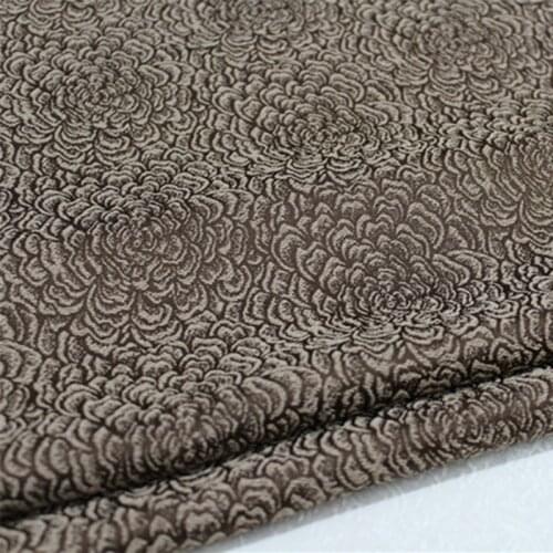 NCF133 280cm 6colors High Quality Silk Fabric Brocade Jacquard Curtain Fabric Jacquard Home Decoration Textile Cloth Table Cloth