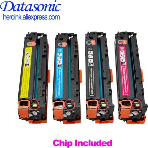 Dat Compatible toner cartridge CF540A CF541A CF542A CF543A CF540 for H P Laserjet M254 M254nw M254dw MFP M281fdw M281fdn M280nw