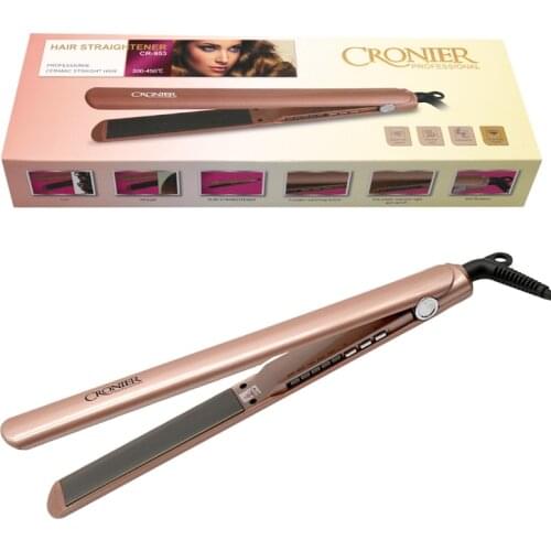 Up to 950℉professional flat iron straightening iron hair straightener tourmaline ceramic plate straightening salon tool 220-240v
