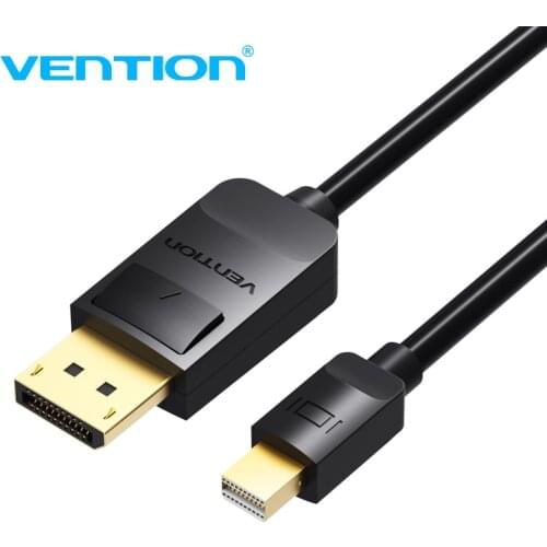 Vention Thunderbolt Mini displayport to Displayport Cable Mini DP to DP Cable Adapter Computer TV Converter for Macbook Pro Air