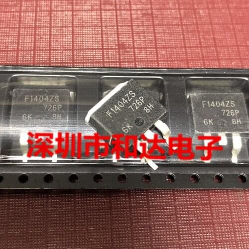 10PCS F1404ZS IRF1404ZS TO-263 40V 75A 100% New&original