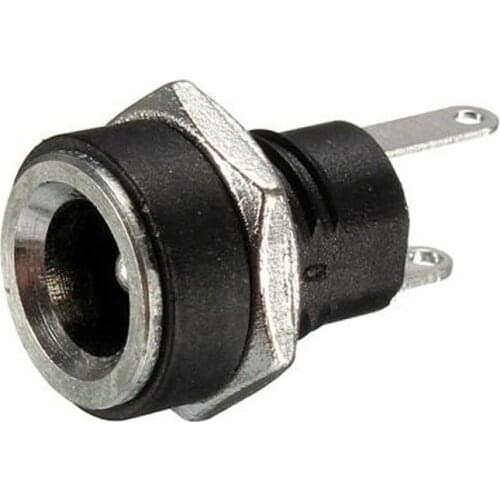 10Pcs 3A 3.5x1.3mm DC Jack Socket Plug Female Panel Mount Power Connector Adapters