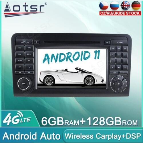 Android Car Radio For Mercedes Benz ML CLASS ML300 ML350 W164 2005 - 2012 Multimedia Player GPS Navigation Auto Stereo Head Unit