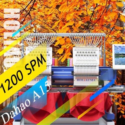 3 Years Quality Warranty!!!Second Hand T Ajima Brother Pr 600 Similar Home Computer Sewing Embroidery Machine 2 Head 15 Needles