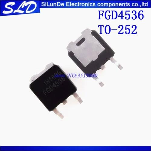 Free Shipping 100pcs/lot FGD4536TM FGD4536 IGBT TO-252 new and original In Stock