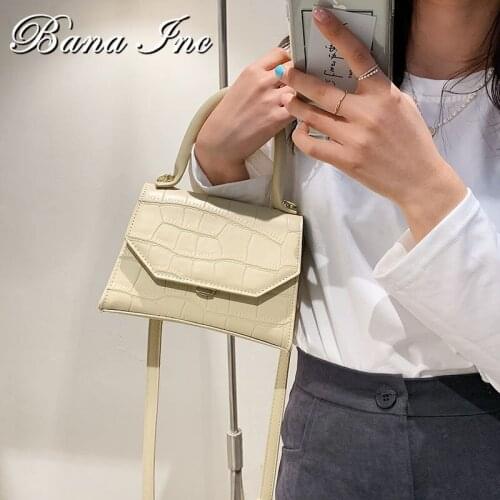 Lady Bag Pu Leather Handbags Women Bags Design Solid Color Small Totes Fashion Crossbody Messenger Bag Women Flap Satchel