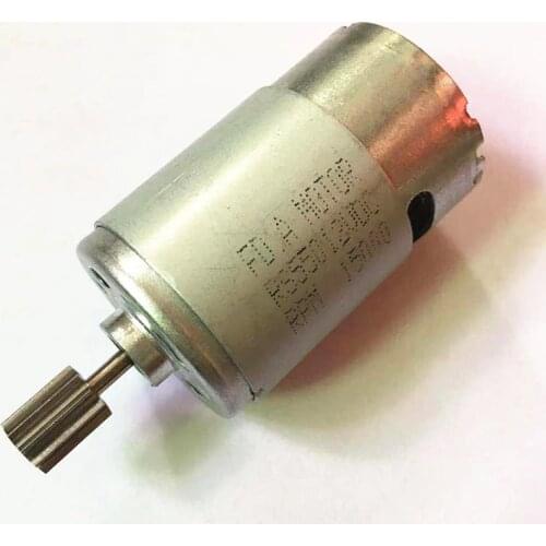 RS550 childrens electric car motor with 10 teeth, children riding car motor 550 gearbox engine