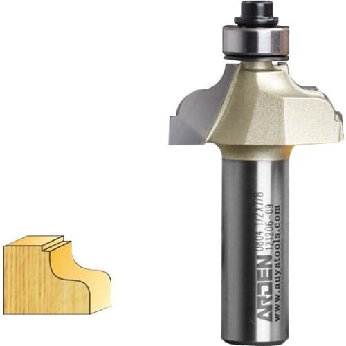 Woodworking Ogee Flute Arden Router Bit - 1/2*5/8 - 28.54mm " Shank - Arden A0804198