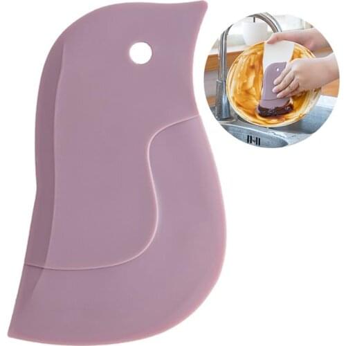 Baking Pastry Tools Plastic Dough Knife Icing Fondant Scraper Decorating Plain Smooth Portable Baking Spatulas Cutters Cake Tool