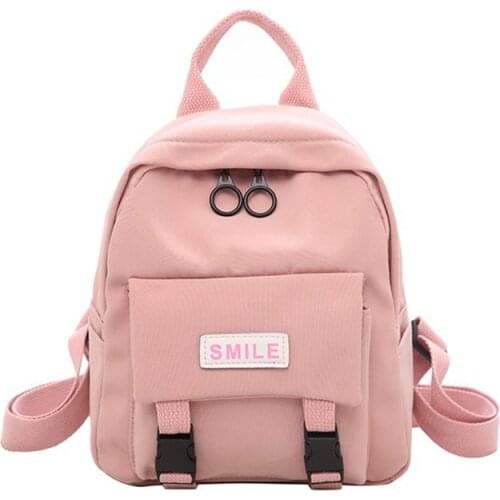 Fashion Mini Backpack Cute Casual Women Backpack Mini Small School Bags for Teenage Girls Mochilas School Backpack Female