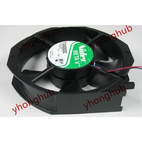 Nidec A33875-72 TA600DC P/N 930625 DC 12V 1.7A 170x170x38mm Server Round Fan