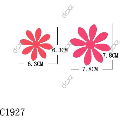 New flowers Wooden die Scrapbooking C1927 Cutting Dies
